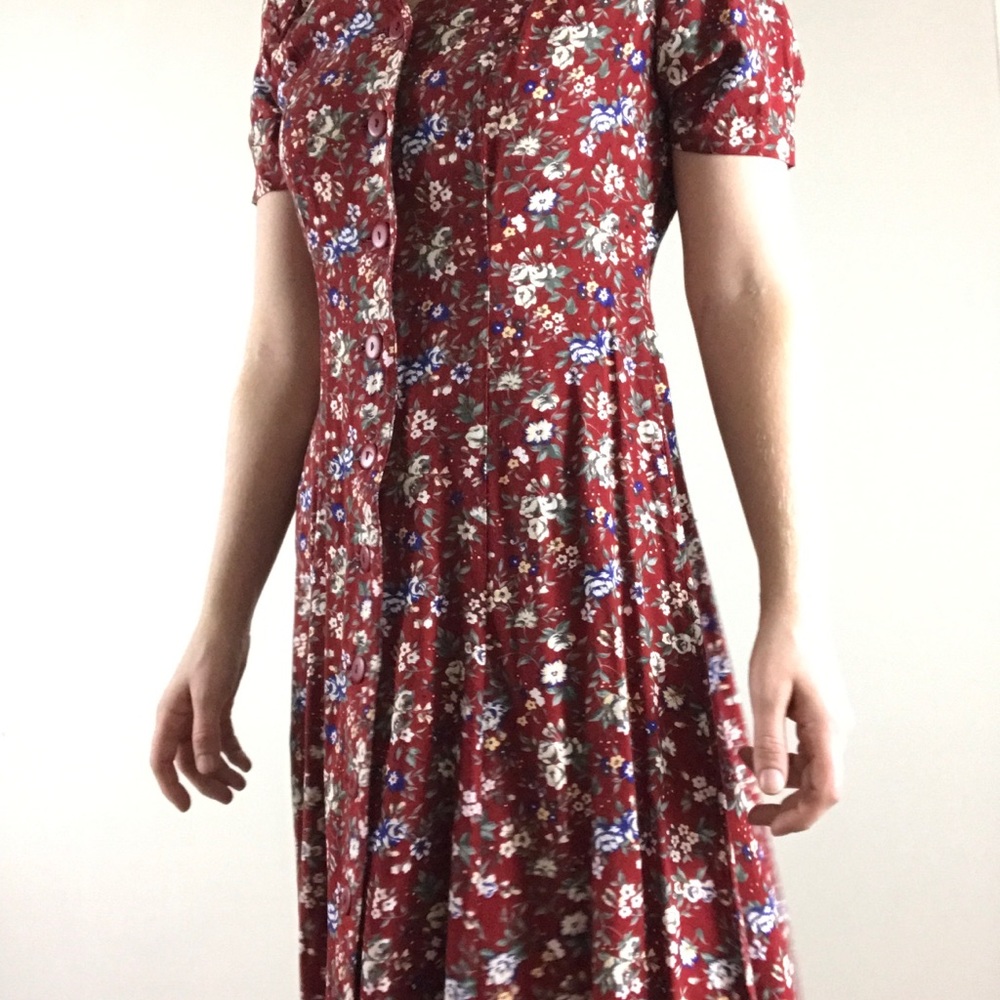 Vintage red dress